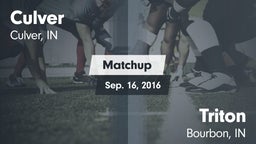 Matchup: Culver vs. Triton  2016