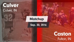 Matchup: Culver vs. Caston  2016