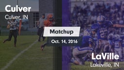 Matchup: Culver vs. LaVille  2016