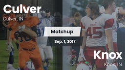 Matchup: Culver vs. Knox  2017