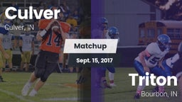 Matchup: Culver vs. Triton  2017