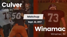 Matchup: Culver vs. Winamac  2017