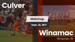 Matchup: Culver vs. Winamac  2017