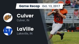 Recap: Culver  vs. LaVille  2017