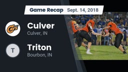 Recap: Culver  vs. Triton  2018