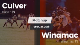 Matchup: Culver vs. Winamac  2018