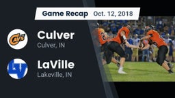 Recap: Culver  vs. LaVille  2018