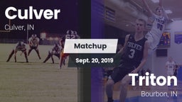 Matchup: Culver vs. Triton  2019