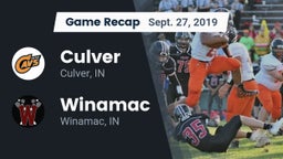 Recap: Culver  vs. Winamac  2019