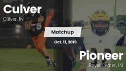 Matchup: Culver vs. Pioneer  2019