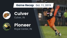 Recap: Culver  vs. Pioneer  2019