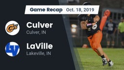 Recap: Culver  vs. LaVille  2019
