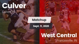 Matchup: Culver vs. West Central  2020