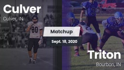Matchup: Culver vs. Triton  2020