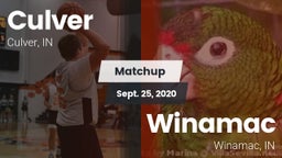 Matchup: Culver vs. Winamac  2020