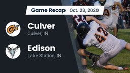 Recap: Culver  vs. Edison  2020