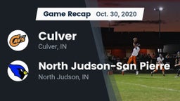 Recap: Culver  vs. North Judson-San Pierre  2020