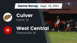 Recap: Culver  vs. West Central  2021