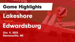Lakeshore  vs Edwardsburg  Game Highlights - Oct. 9, 2023