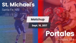 Matchup: St. Michael's vs. Portales  2017