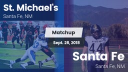 Matchup: St. Michael's vs. Santa Fe  2018