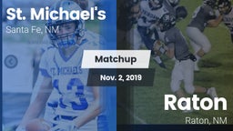 Matchup: St. Michael's vs. Raton  2019