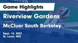 Riverview Gardens  vs McCluer South Berkeley  Game Highlights - Sept. 14, 2022