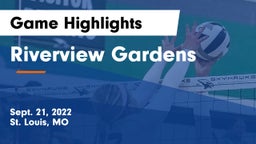 Riverview Gardens  Game Highlights - Sept. 21, 2022