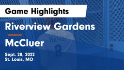 Riverview Gardens  vs McCluer  Game Highlights - Sept. 28, 2022