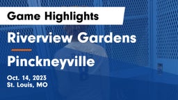 Riverview Gardens  vs Pinckneyville  Game Highlights - Oct. 14, 2023