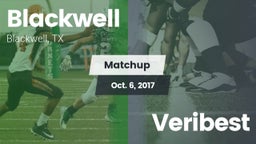 Matchup: Blackwell vs. Veribest 2017