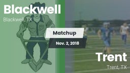 Matchup: Blackwell vs. Trent  2018