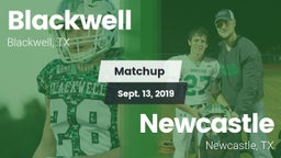 Matchup: Blackwell vs. Newcastle  2019