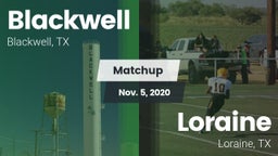 Matchup: Blackwell vs. Loraine  2020