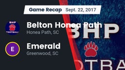 Recap: Belton Honea Path  vs. Emerald  2017