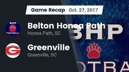 Recap: Belton Honea Path  vs. Greenville  2017