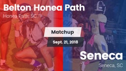 Matchup: Belton Honea Path vs. Seneca  2018