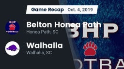 Recap: Belton Honea Path  vs. Walhalla  2019