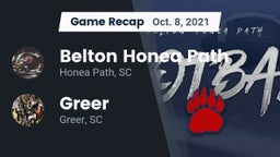 Recap: Belton Honea Path  vs. Greer  2021