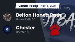 Recap: Belton Honea Path  vs. Chester  2021