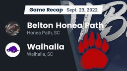 Recap: Belton Honea Path  vs. Walhalla  2022