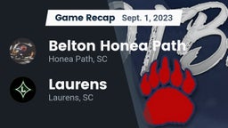 Recap: Belton Honea Path  vs. Laurens  2023