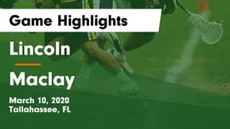 Lincoln  vs Maclay  Game Highlights - March 10, 2020
