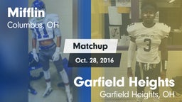 Matchup: Mifflin vs. Garfield Heights  2016