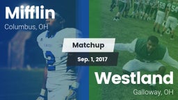 Matchup: Mifflin vs. Westland  2017