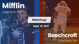 Matchup: Mifflin vs. Beechcroft  2017