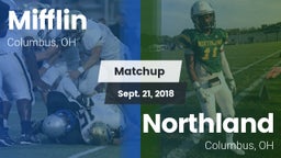 Matchup: Mifflin vs. Northland  2018