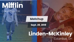 Matchup: Mifflin vs. Linden-McKinley  2018