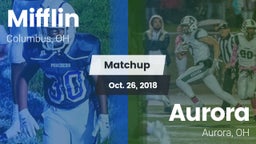 Matchup: Mifflin vs. Aurora  2018