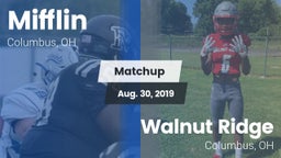 Matchup: Mifflin vs. Walnut Ridge  2019